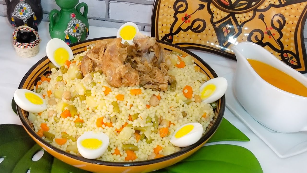 بركوكس بالخضار بطريقة مختلفة لي ما نستغناش عليها أبدا في يناير و عاشوراء لذوقو عندي يقولي عاوديهلنا😋