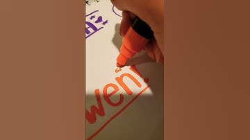 Gwen, sub 4 ur name #artist #lettering #calligraphy #viral