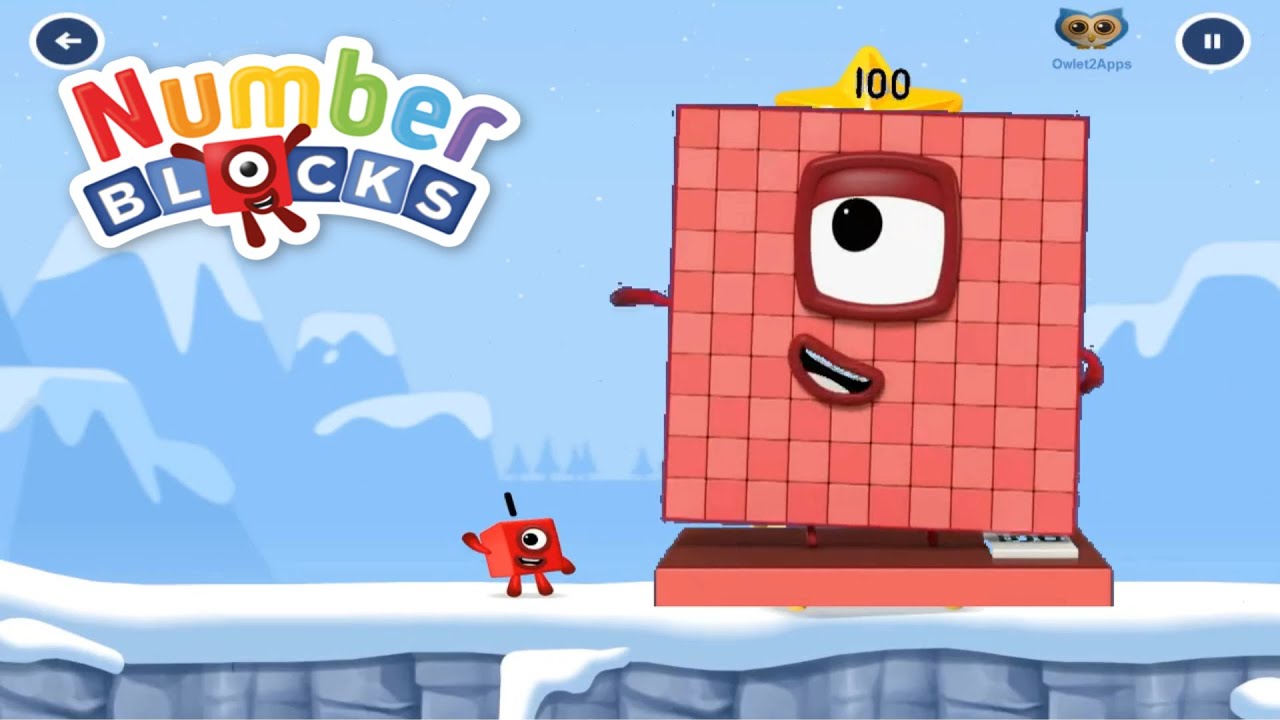 Lets Go Find Numberblock 100 Numberblocks Number Magic Run 2