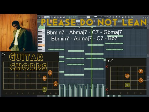 Daniel Caesar - Please Do Not Lean (Guitar Chords Pt. 2)