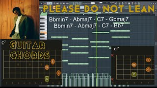Daniel Caesar - Please Do Not Lean (Guitar Chords Pt. 2)
