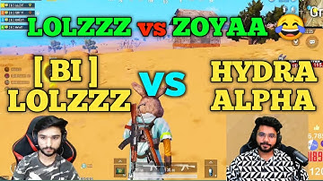 Bi team vs Hydra Alpha full intense fight in the last zone | Hydra elite customs | Pubg emulator