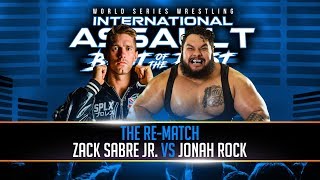 FULL MATCH - Zack Sabre Jr. vs Jonah Rock: International Assault 2K18 - Best of the Best