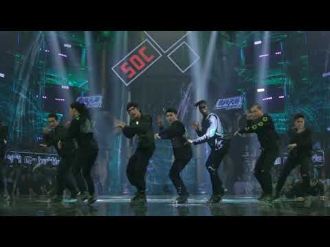 王一博 YIBO.WANG 왕일박 SDC3 Street Dance Of China 3 EP8 FIRE STAGE TEAM SHOW ...