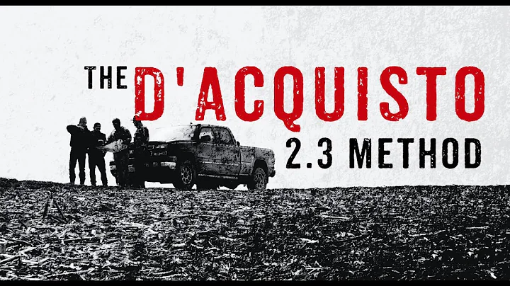 How To Tag A Giant Buck Every Season: 2.3 D'Acquisto Method (April Fools)