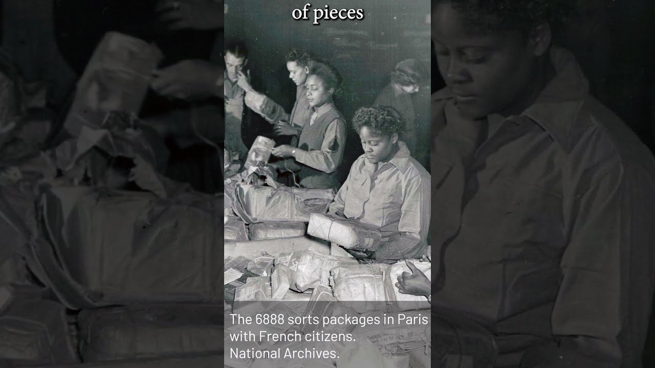 Six Triple Eight Armyhistory Army 6888 Wac Ww2 Womenshistorymonth Africanamerican