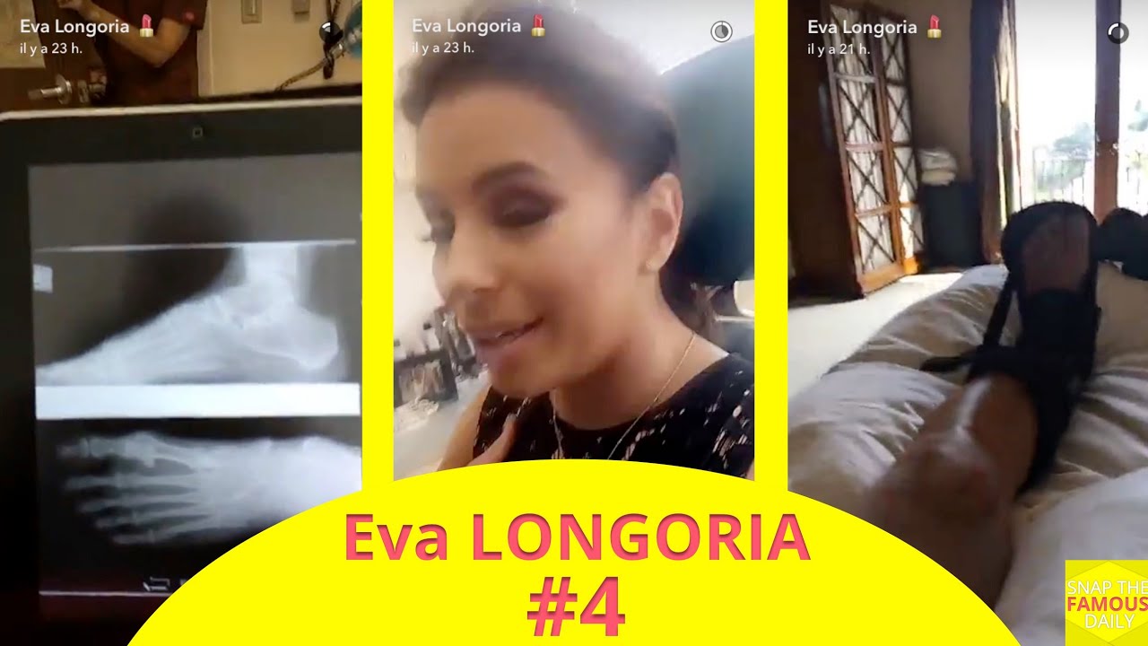 Eva Longoria accident - snapchat - june 27 2016