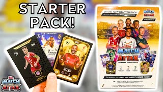 NEW STARTER PACK OPENING! | TOPPS MATCH ATTAX 2025/2026 | BLACK EDGE EDITION & 100 CLUB CARD HIT!