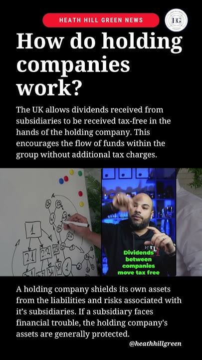How do holding companies work? - YouTube