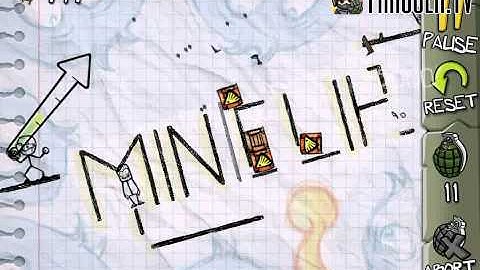 Fragger Stick Man Level 25 Walkthrough