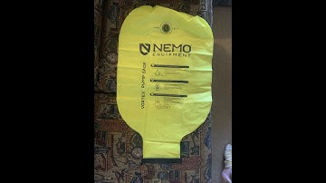 How to use NEMO VORTEX PUMP SACK for sleeping pad.