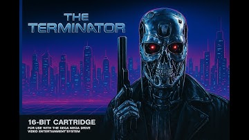 The Terminator | Dark Ambient Sega Genesis Soundscape | 4K