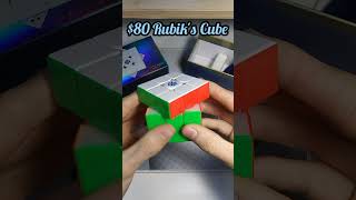 $1 Rubik's Cube vs $80 Rubik's Cube 💵 #shorts