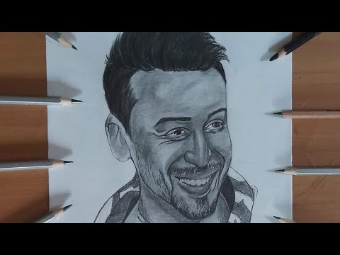 Drawing Tiger Shroff || Pencil sketch|| - YouTube