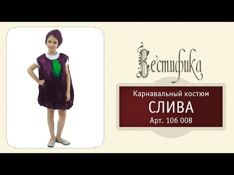 Как сшить костюм сливы