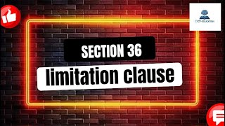 Section 36 of the Constitution Explained | Limitation of Rights in South Africa