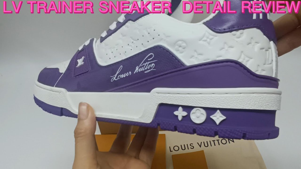 Diferencias de calidades lv trainer #sneakershead #lvtrainer #unboxing, lv  louis vuitton