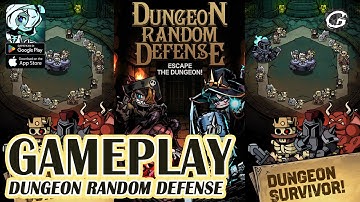 Dungeon Random Defense Gameplay - Mobile Game (Android)