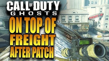 Call of Duty Ghosts Trickshotting - FREIGHT GLITCH AFTER PATCH! Ghost TrickShot Montage Tutorial