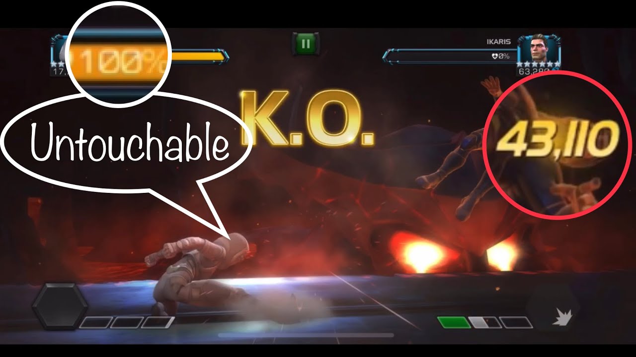 Ghosting Icarus in Under a Minute | Cavalier EQ | Marvel Contest Of Champions