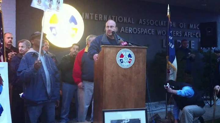 Pratt and Whitney Machinists rally for their jobs ...