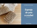 Esponja de yute a crochet