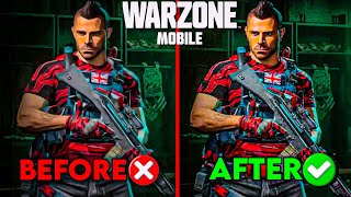 FIX Blurry Graphics Just BY 1 CLICK In WARZONE MOBILE... 🤯