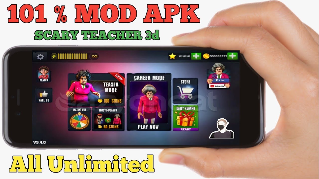 Scary Teacher 3D APK (Unlimited Money) Download For Android