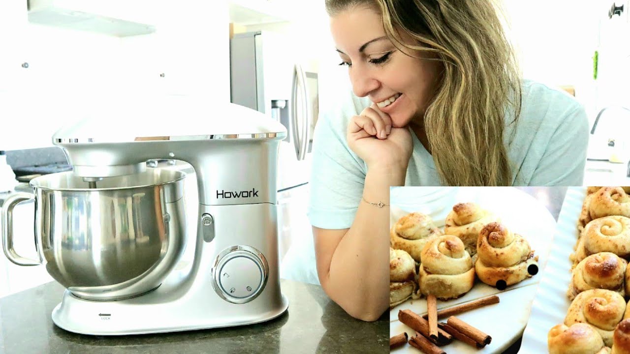 HOWORK 8.5QT Stand Mixer Review  Buttery Cinnamon Rolls 