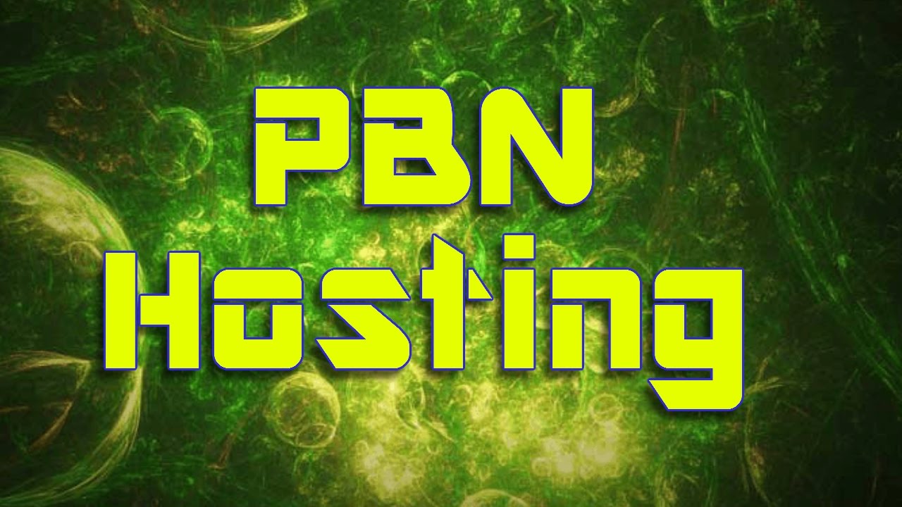 PBN hosting - YouTube