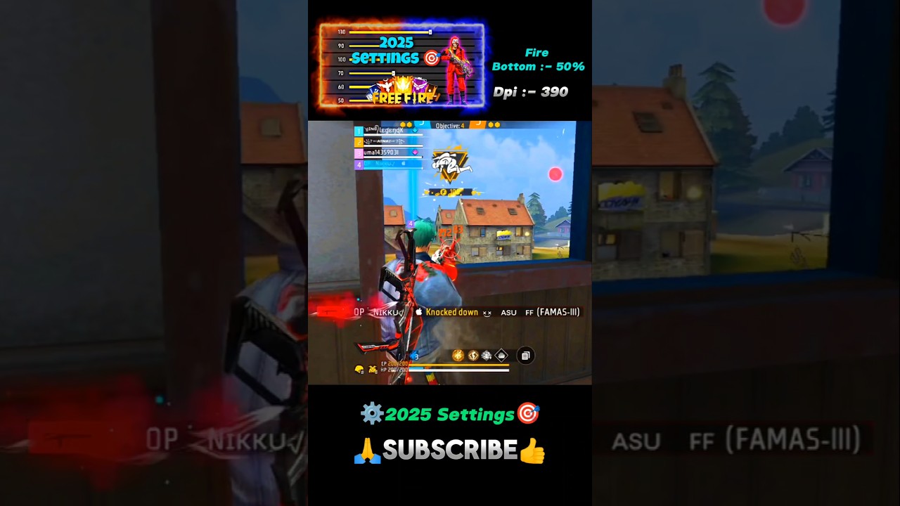 😱 update sensitivity free fire | 4gb ram sensitivity | ob47 update auto headshot sensitivity