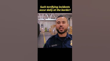Terrifying things at the border always catch you off guard!#border #fypシ  #foryou  #trending#police