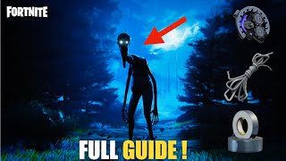 HOW TO COMPLETE THE FOREST 2 HORROR FORTNITE CREATIVE - ALL EASTER EGGS, ALL 3 PARTS LOCATIONS