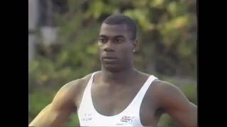 Jason John, Kevin Braunskill, Shane Naylor, Todd Blythe - Mens 100m 1988 Auckland New Zealand