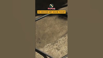 3D DECOR SẮT NGHỆ THUẬT #3d #chunoi3d #3dbanghieu #quangcao3d #banghieu3d #3ddecor