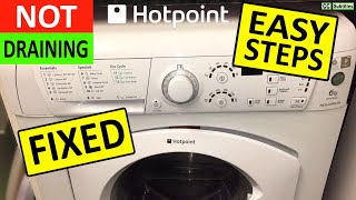 Hotpoint Washing Machine not Draining Water - Fixed