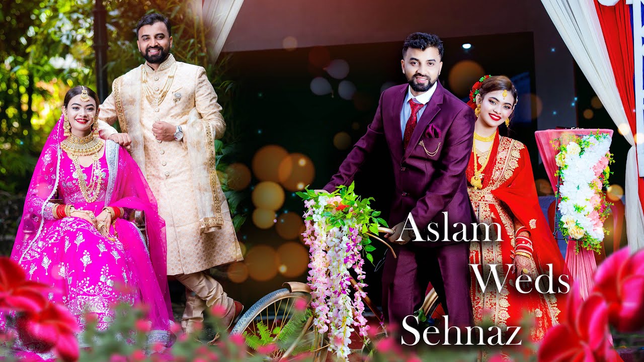 BEAUTIFUL NEPALI MUSLIM WEDDING || ASLAM WEDS SEHNAZ