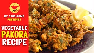 Crispy mix vegetable pakora recipe | How to make crispy mix vegetable pakora recipe by Food Drive