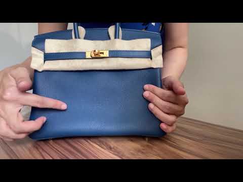 Hermes unboxing: I scored a Birkin 25 Novillo Leather Deep Blue