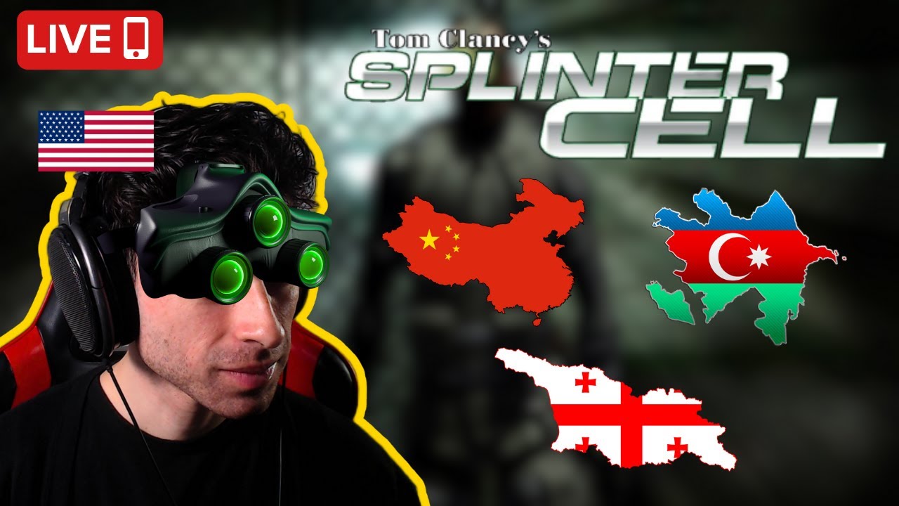 🔴Live - Spying on China and Eastern Europe | Splinter Cell - YouTube