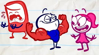 🔴 Pencilmation Live! Adventures of Pencilmate and Friends - Animated Cartoons