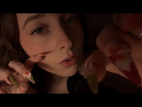 ASMR close invisible scratching with multiple layered scratching sounds