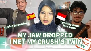 My Heart Stopped For A Sec Meeting My Crushs Doppelgänger ... Ome Tv Omegle