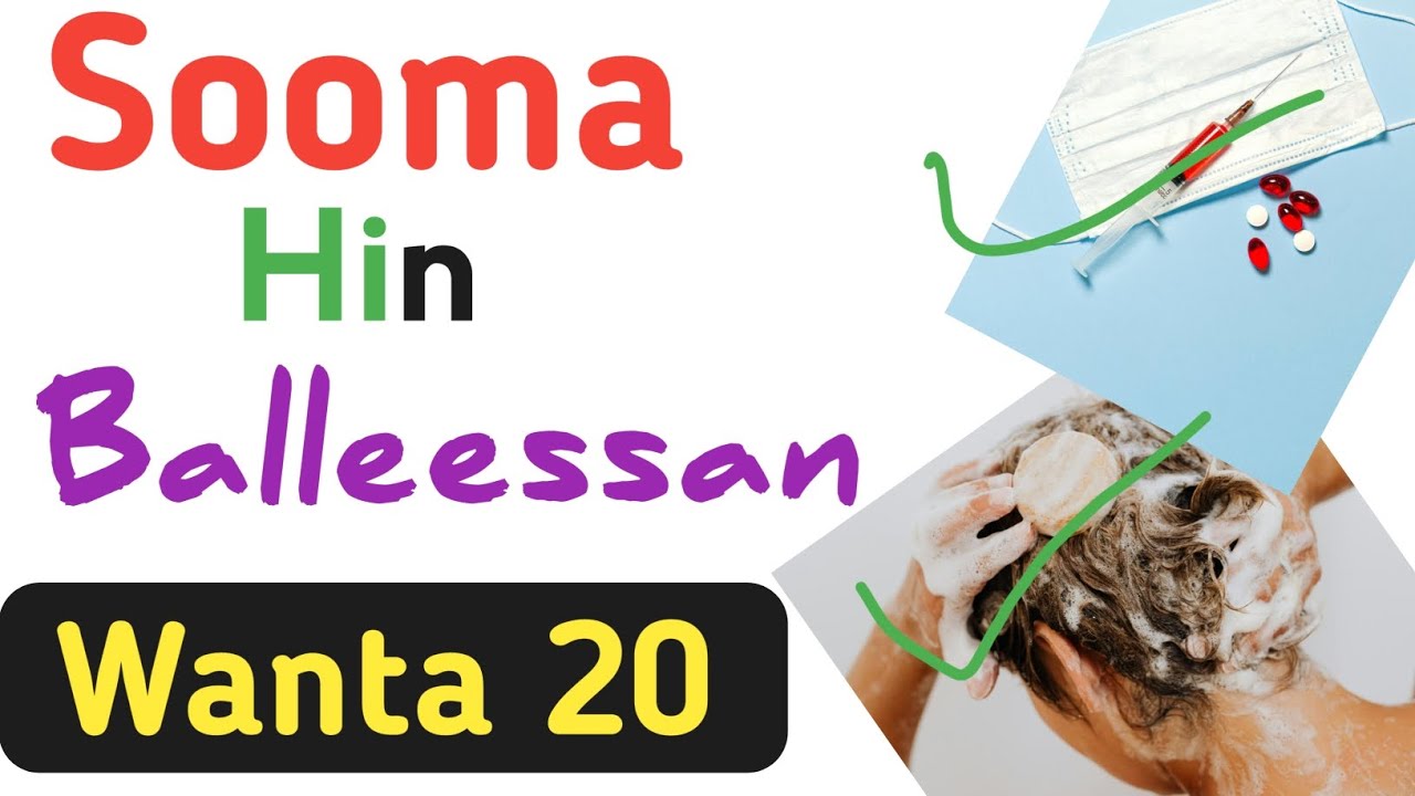 Waan 20 Sooma Hin Balleessine | Barnoota Soomaa