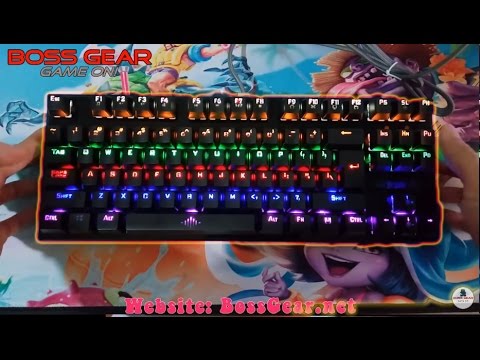Đánh giá chi tiết bàn phím cơ Gaming K28-TKL// Ngon - Bổ - Rẻ// Gaming keyboard K28//