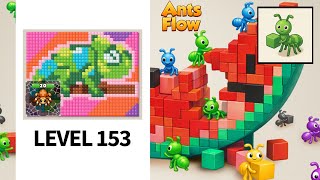Level 153 Ant Flow Gameplay Walkthrough
