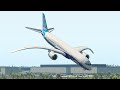 World's Heaviest Boeing 787 DreamLiner Take Off Attempt | Xplane 11