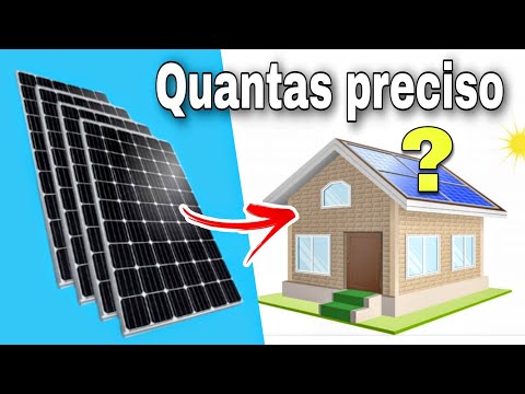 Vídeo: Qual o tamanho do painel solar que preciso para minha casa?