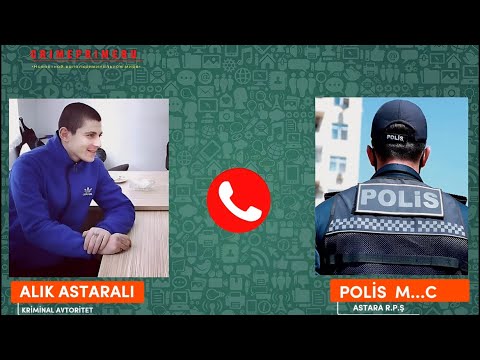 Təzə | Alik Astaralı və Astara Polisinin telefon danışıqı: Alikin qardaşları günahsız həbs olunublar