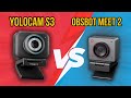 OBSBOT Meet 2 vs. YoloCam S3 — Which Webcam is Right for you in 2026